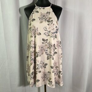 Show Me Your Mumu Pink Floral Print Gomez Mini Dress